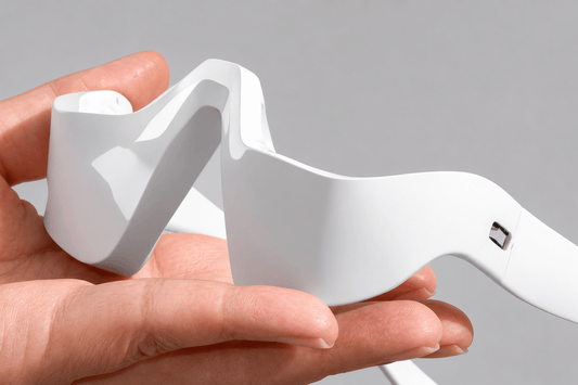 Lunettes EMS 3D EYVORA, masseur oculaire LED et EMS pour le contour des yeux