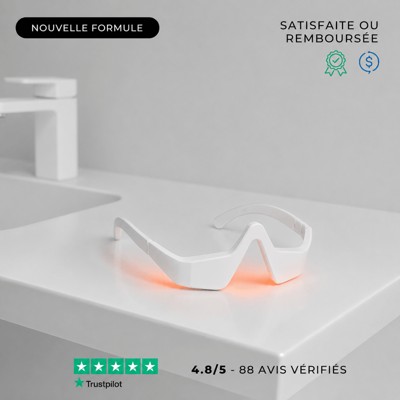 Lunettes EMS 3D Eyvora avec chaleur et massage pour soulager la fatigue oculaire